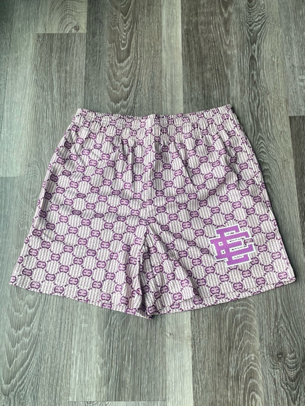 Purple EE shorts men size S